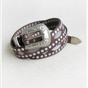 🦄Gypsy Outlaw Belt in Chocolate